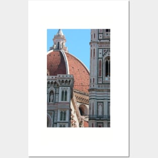 Duomo and Campanile Tower, Florence Posters and Art